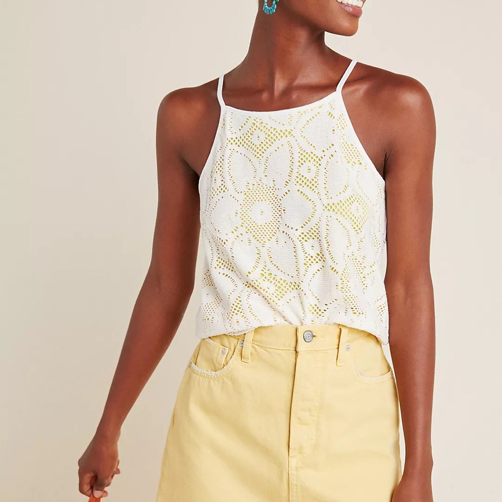 ANTHROPOLOGIE SM Cosette Festival Summer Top